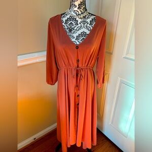 TSher- women’s easy pull over dress- size 2X